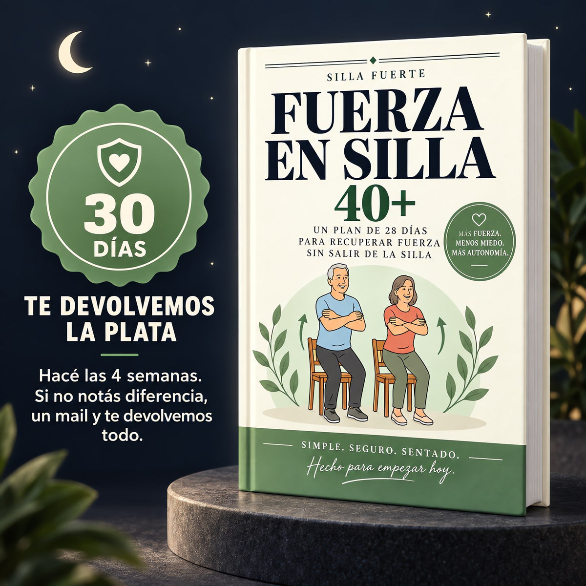 Fuerza en Silla 40+ (guía digital en PDF)