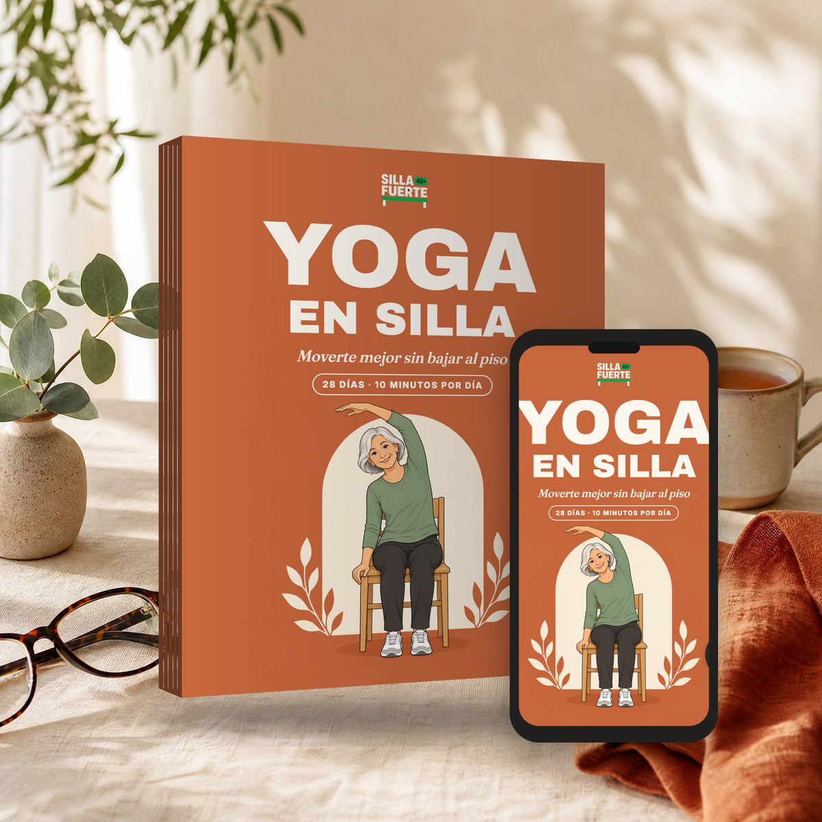 Yoga en Silla: el libro y la versión en tablet