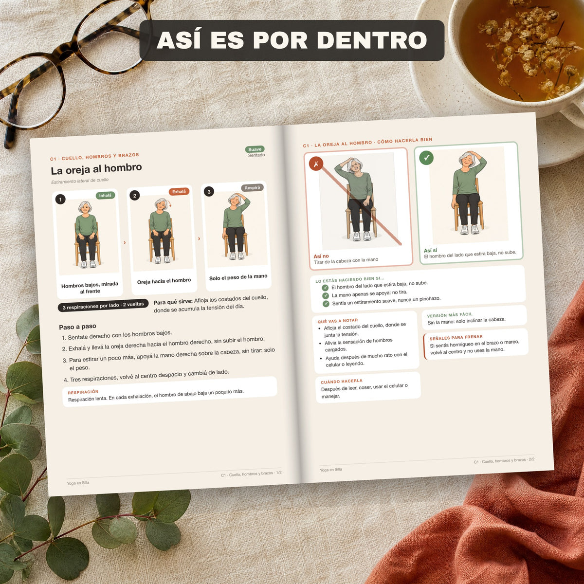 Así es por dentro: la postura Torsión sentada paso a paso