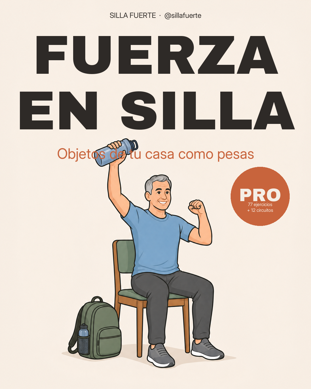 Fuerza en Silla PRO - tapa