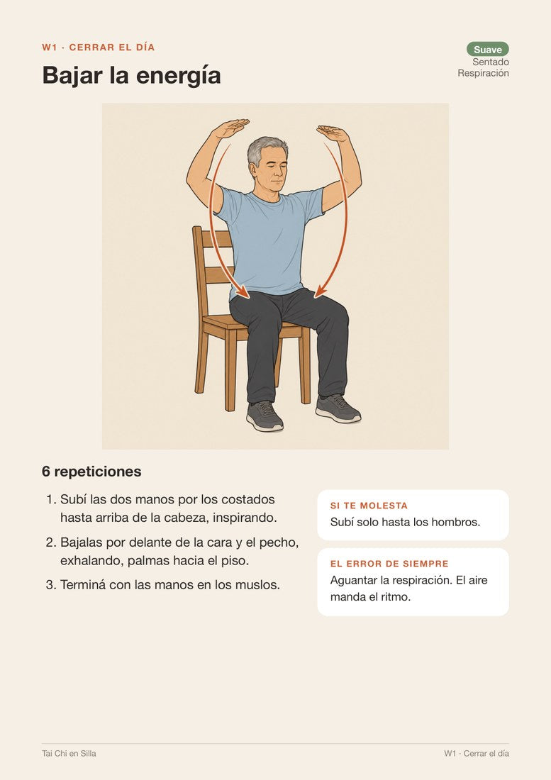 Bajar la energía