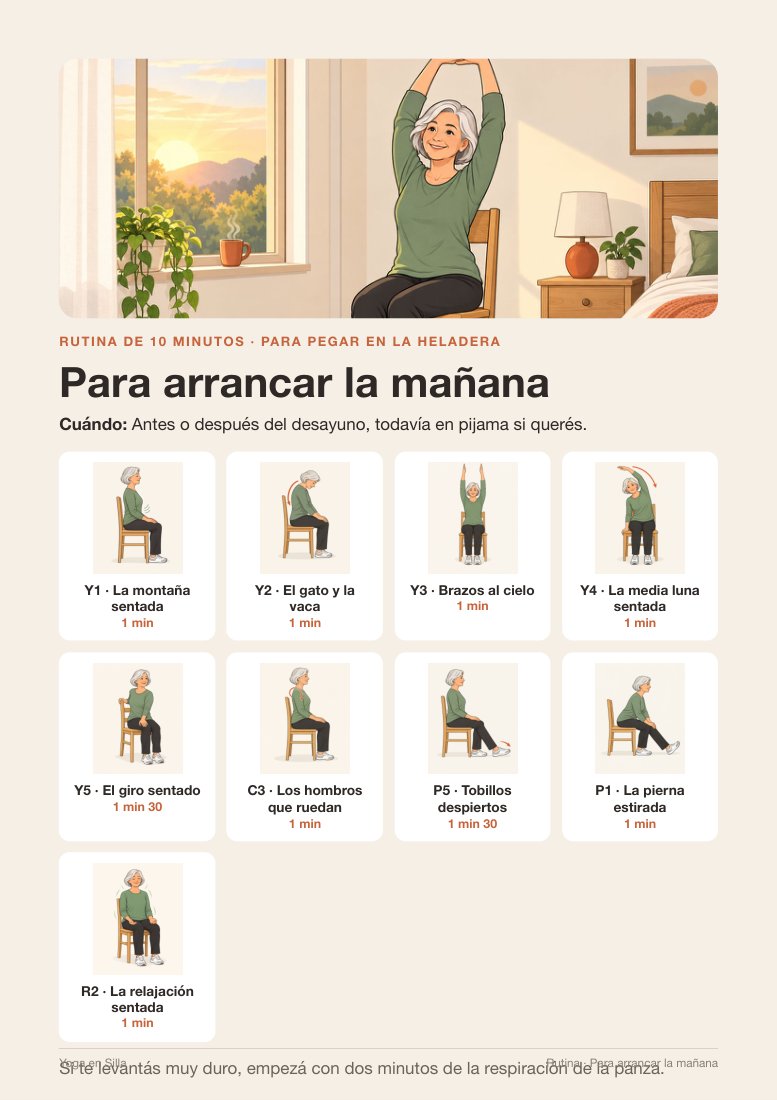 Rutina de la mañana